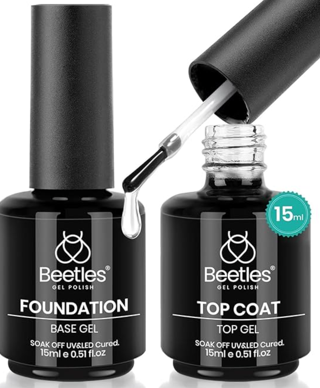 Beetles Gel Base & Top Coat Set